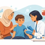 تحضير الأطفال لسحب الدم بطريقة تقلل الخوف والألم