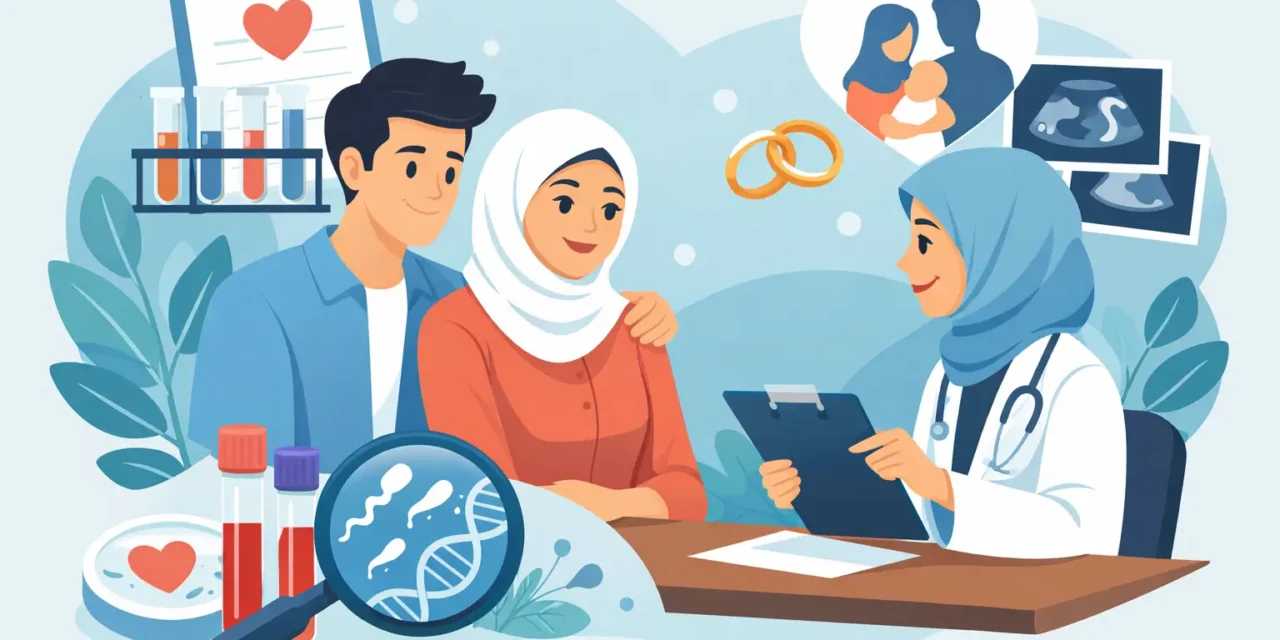 تحليل ما قبل الزواج وفحوصات بداية الأسرة