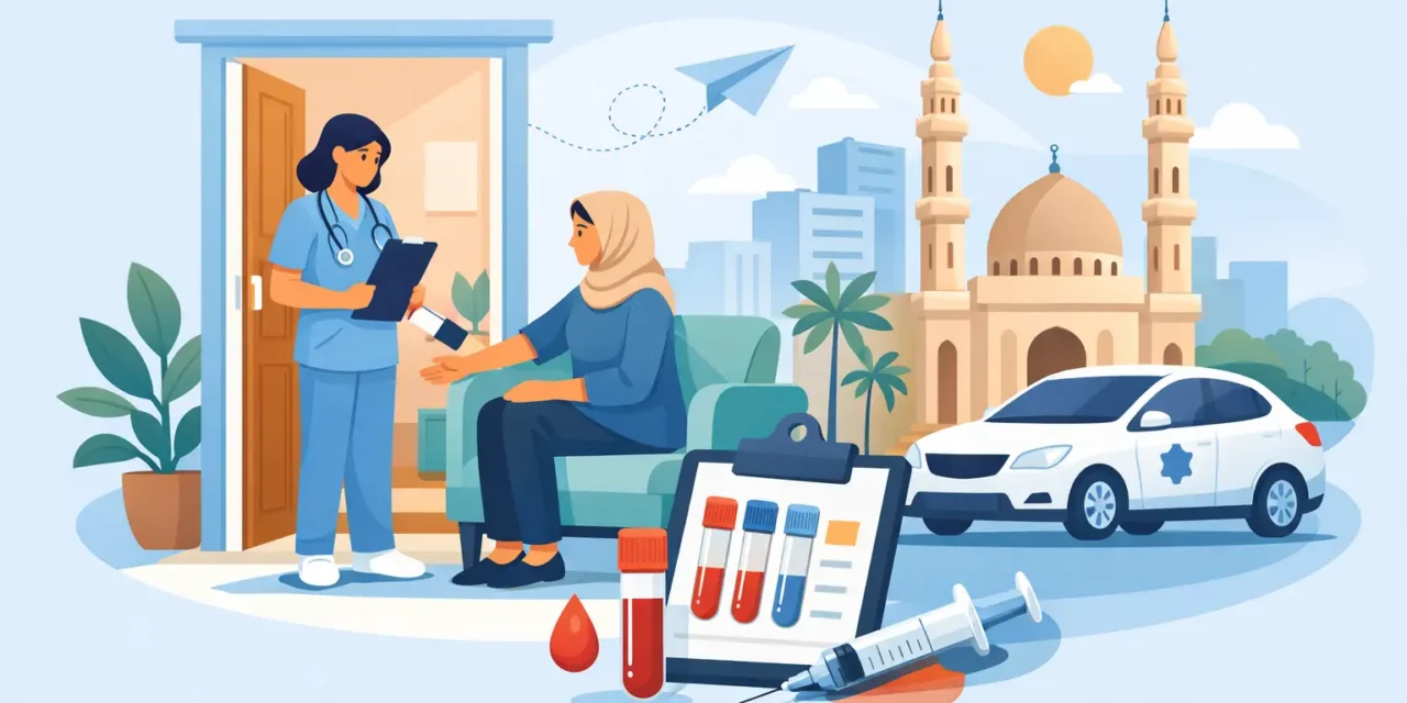 كيفية حجز سحب منزلي للتحاليل في طنطا بسهولة
